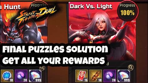 Satsui Awakening Dark Vs Light Puzzle Solutions Finish Off The Event