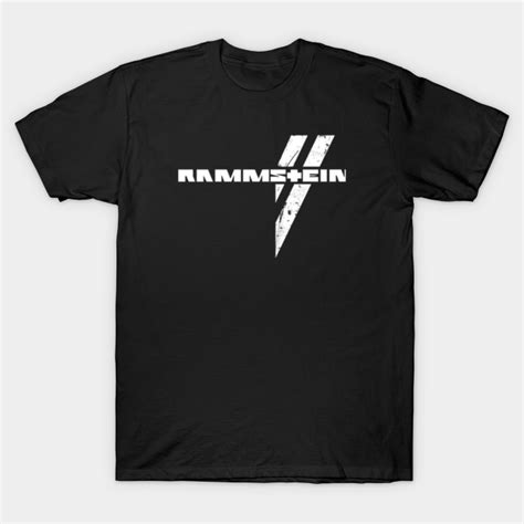 Rammstein Rammstein Band Logo T Shirt Teepublic