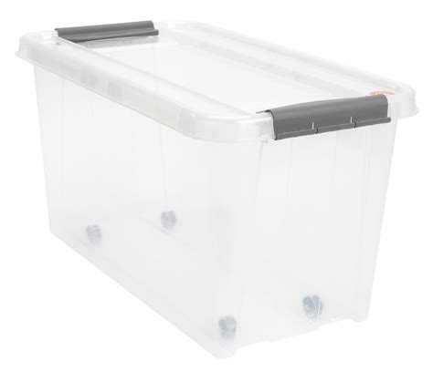 Aufbewahrungsbox PROBOX 70L M Deckel Transparent JYSK