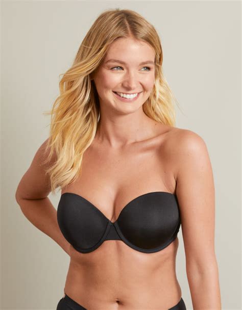 Porcelain Elan Strapless Bra By Panache Black Strapless Bra Bravissimo Us