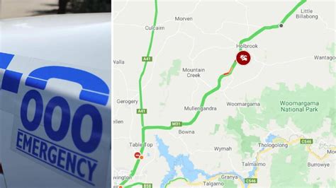 Hume Highway Crash At Holbrook Closes One Northbound Lane The Daily