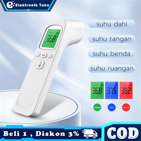 Infrared Termometer Suhu Badan Thermometer Gun Digital Non Contact Non