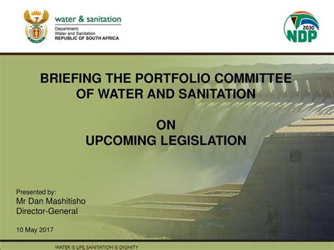 Briefing The Portfolio Committee Of Water And Sanitation Ppt Download