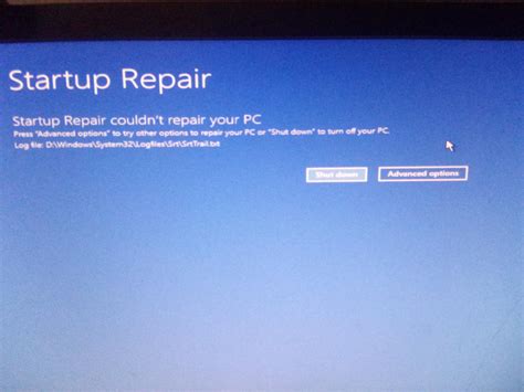 Windows couldn't repair startup : r/Windows10