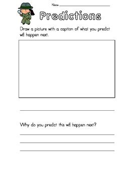 View Prediction Worksheets 3Rd Grade Background