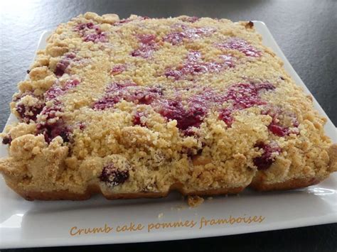 Crumb Cake Pommes Framboises Croquant Et Moelleux Recette Par