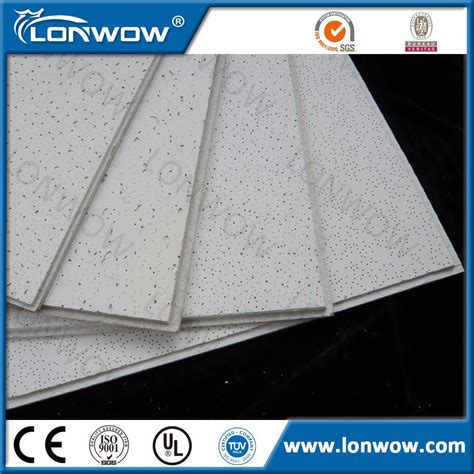 Acoustic Suspended Mineral Fiber Ceiling Tiles In China China Mineral