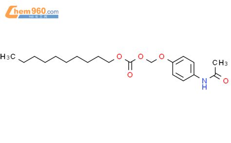 Carbonic Acid Acetylamino Phenoxy Methyl Decyl Ester