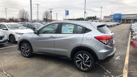 2019 Honda Hr V Sport Lunar Silver Metallic For Mourad From Laz At