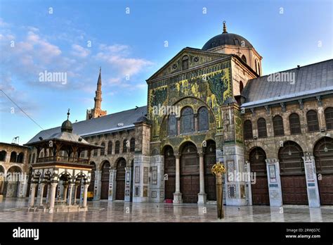 Umayyad Mosque Aka The Great Mosque Of Damascus Completed 706ad
