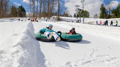 Vertical Descent Tubing Park At Snow Trails Opening For The Season Today