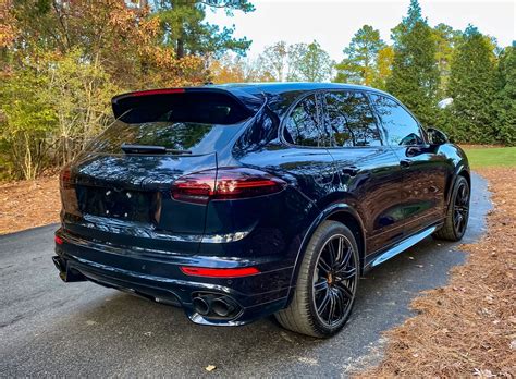 2018 Porsche Cayenne GTS Moonlight Blue Metallic PCARMARKET