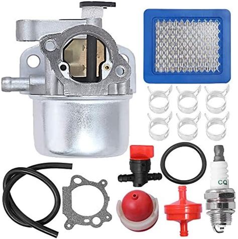 Zreneyfex Carburetor With Air Filter Spark Plug Primer Bulb For Briggs