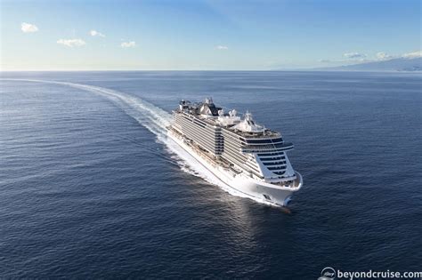 New MSC Seaside EVO Class Steel Cut And Name Announced