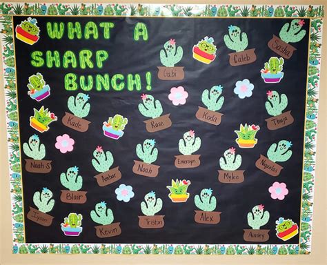 Cactus Classroom Decor And More Nylas Crafty Teaching