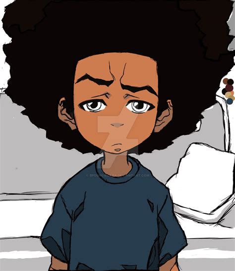 boondocks Huey WIP 2 by bpounciecarr on DeviantArt