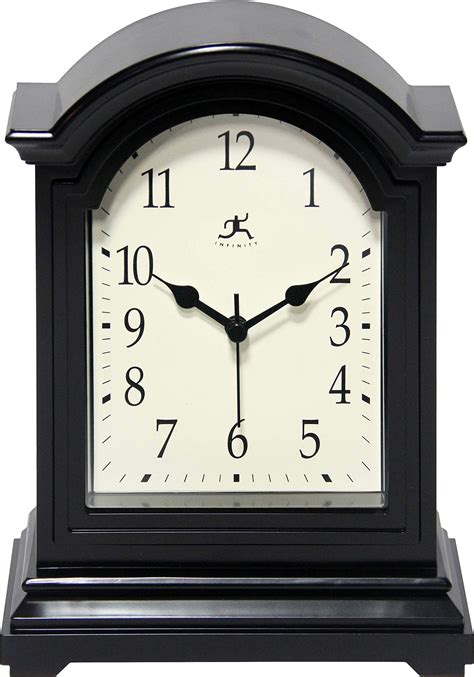 Rae Dunn Desk Clock Battery Operated Modern Metal Rustic