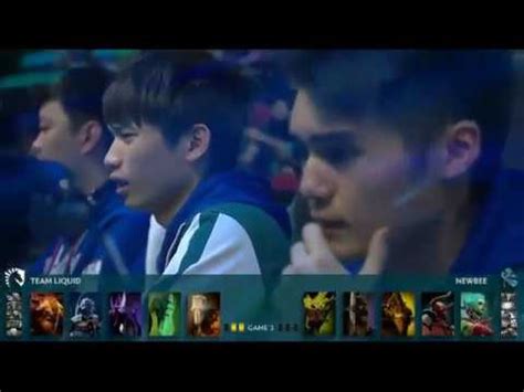 Dota Ti Team Liquid Vs Newbee Game Grand Finals Highlights Youtube