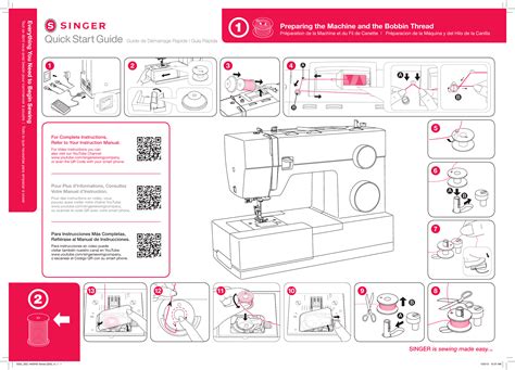 Singer 4452 I Heavy Duty Quick Start Manual