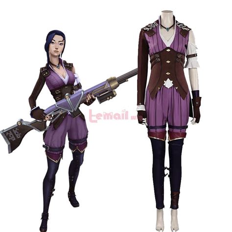 Anime Lol Arcane Caitlyn Cosplay Costume Cosplay Shop