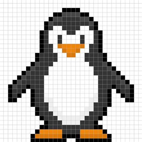 How to Make a Pixel Art Penguin - Mega Voxels