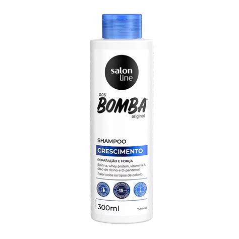 Shampoo Salon Line Sos Bomba 300 Ml Crescimento Lojaslivia