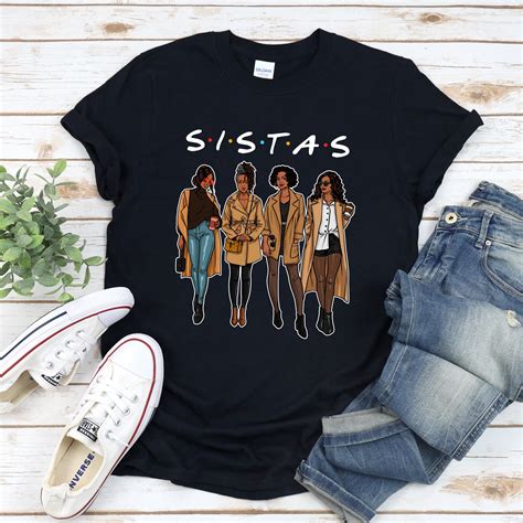 Sistas T Shirt Sisters Shirt Afro Women Shirt Afro Girl Shirt Etsy