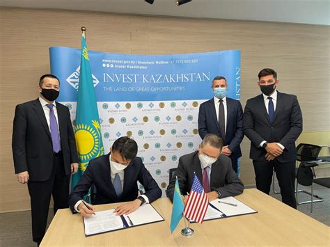 Invest In Kazakhstan Kazakh Invest Signed A Memorandum Of