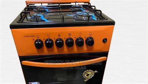 Powerful Volcano 4 Burner Gas Cooker Oven Grill 50x50 In Accra