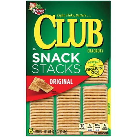 Keebler Club Snack Stacks Crackers by Keebler at Fleet Farm