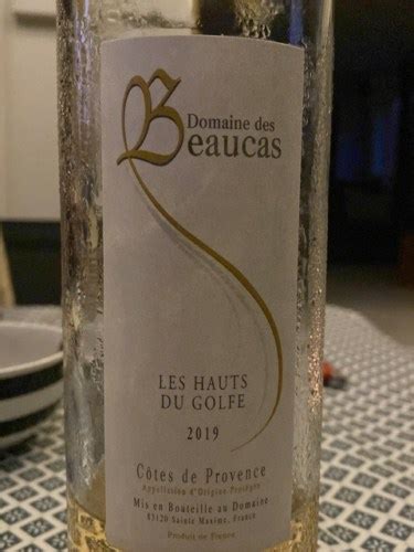 Domaine des Beaucas Les Hauts du Golfe Rosé Vivino United States