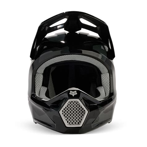 Fox V Bnkr Helmet Mips Ce Black Camo Tracktion Motorcycles