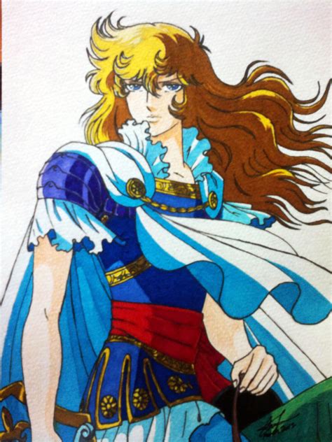 Lady Oscar Rose Of Versailles By No4art On Deviantart