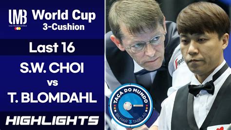 World Cup 3 Cushion Porto 2018 Last 16 Torbjorn BLOMDAHL SWE Vs