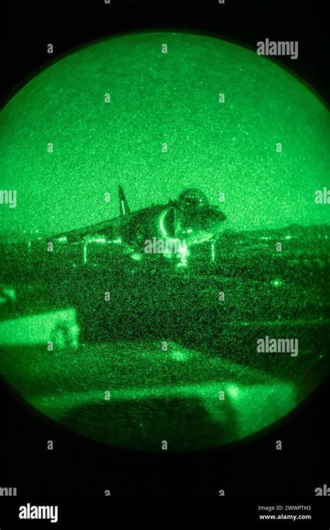 An AV 8B Harrier Assigned To The 26th Marine Expeditionary Units