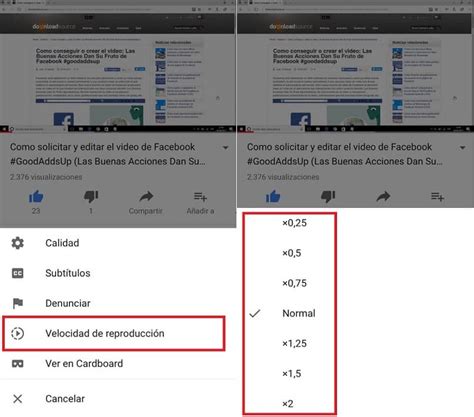 Como Alterar A Velocidade De Reprodução De Um Vídeo Do Youtube