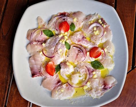 Carpaccio De Dorade L Assaisonnement Parfait