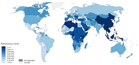 Estimated Age Standardised Incidence Rates World In 2020