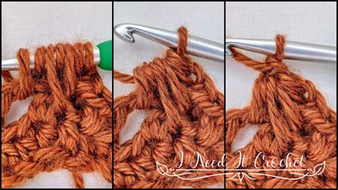 The Feather Stitch Crochet Stitch Tutorial · I Need It Crochet Designs