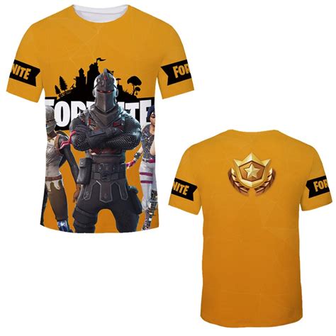 Jogo Fortnite T Camisas Dos Homens 2018 Nova Moda Impressão Legal