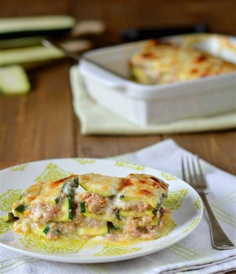 Pasticcio Di Zucchine Al Rag Bianco E Menta Ricette Idee Alimentari