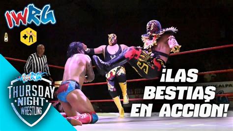 Iwrg Las Bestias Del Inframundo Vs Los Cerebros Negros Lucha