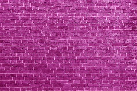 Pared De Ladrillo Rosa Foto Premium