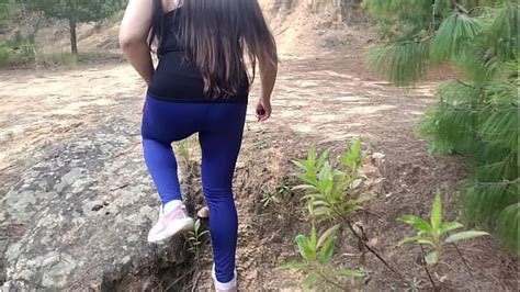 Madrastra Amateur En El Bosque Con Su Hijastro Se Exhibe Y Se Deja