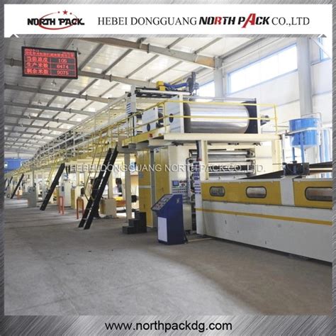 High Speed 3 5 7 Layer Corrugated Cardboard Production Line Making