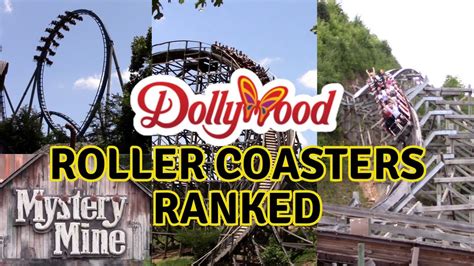 Top Ten Roller Coasters At Dollywood Youtube