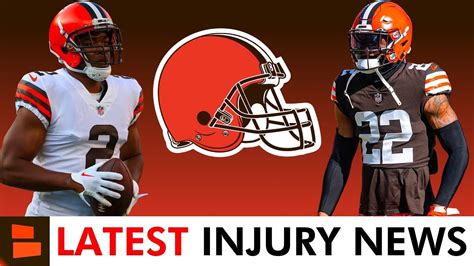 Major Browns Injury News On Amari Cooper Grant Delpit And Dustin Hopkins