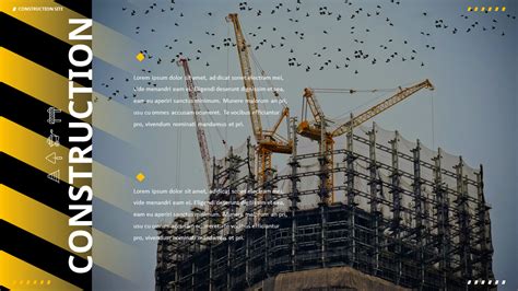 Construction PowerPoint Templates for Presentation