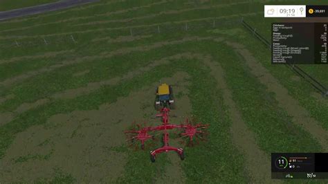 Farming Simulator Windrowing With Buherer A And Kuhn Ga