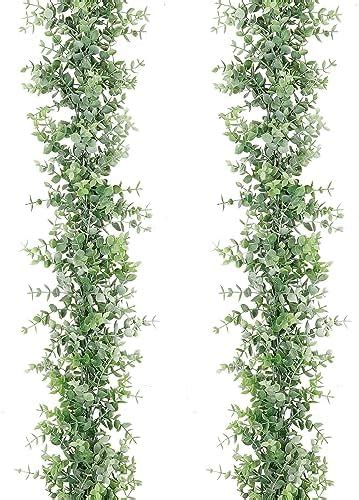 Amazon Dolicer Packs Eucalyptus Garland Ft Greenery Garland